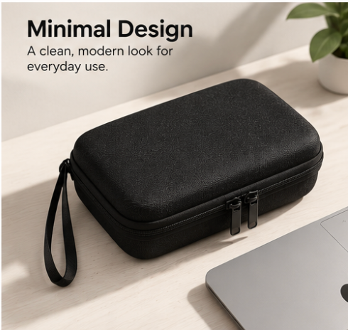 Hard Travel Electronic Organizer Case for Power Bank Chargers Cables USB Flash Drive SD Card Electronics & Backpack Organizer