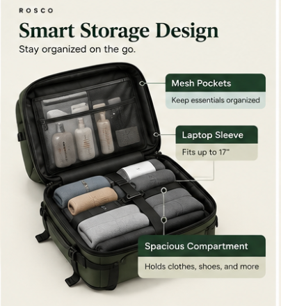 Ryanair Backpack 40X30X20 Cabin Bag Travel Backpack for Men Women Hand Luggage Leisure Laptop Backpack Mochila Para Viaje Cabina