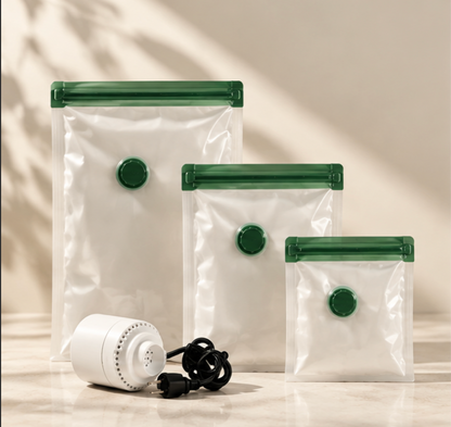 Vacuum Storage Bags for Clothes Space Saver Compression Bags Mixed Size Travel Organizer with Optional Electric Pump